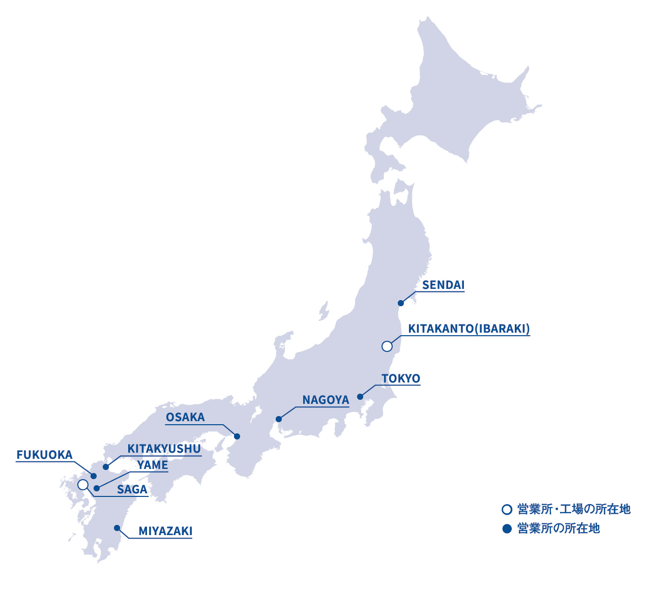 全国事業所・工場一覧地図