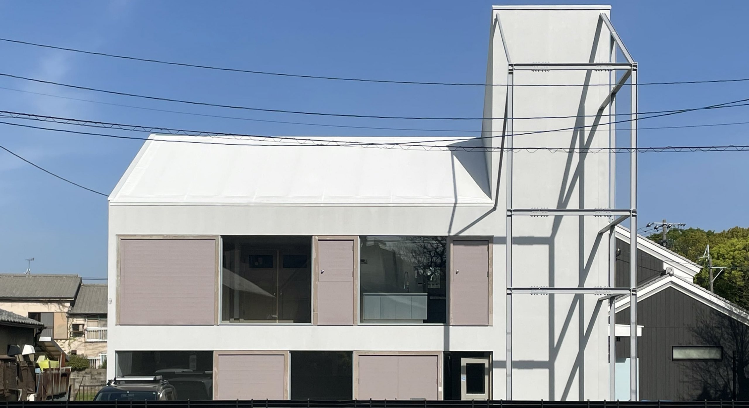 Membrane roof for residential and design office