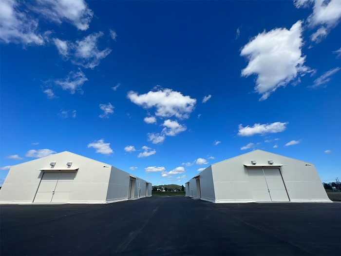 Tent Warehouse in Heavy Snow Area (Hokkaido)