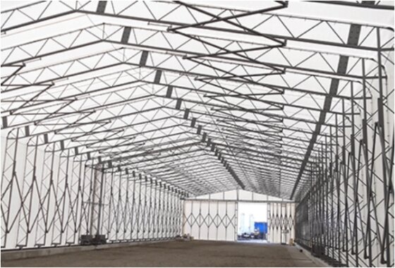 Telescopic Tent Warehouse