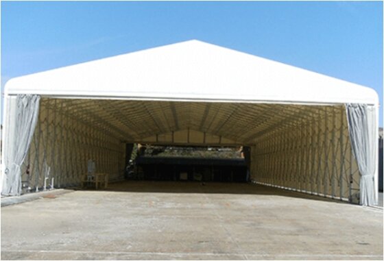 Telescopic Tent Warehouse